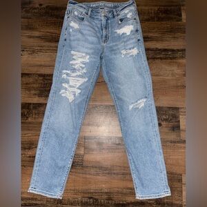 American Eagle mom jeans size 4